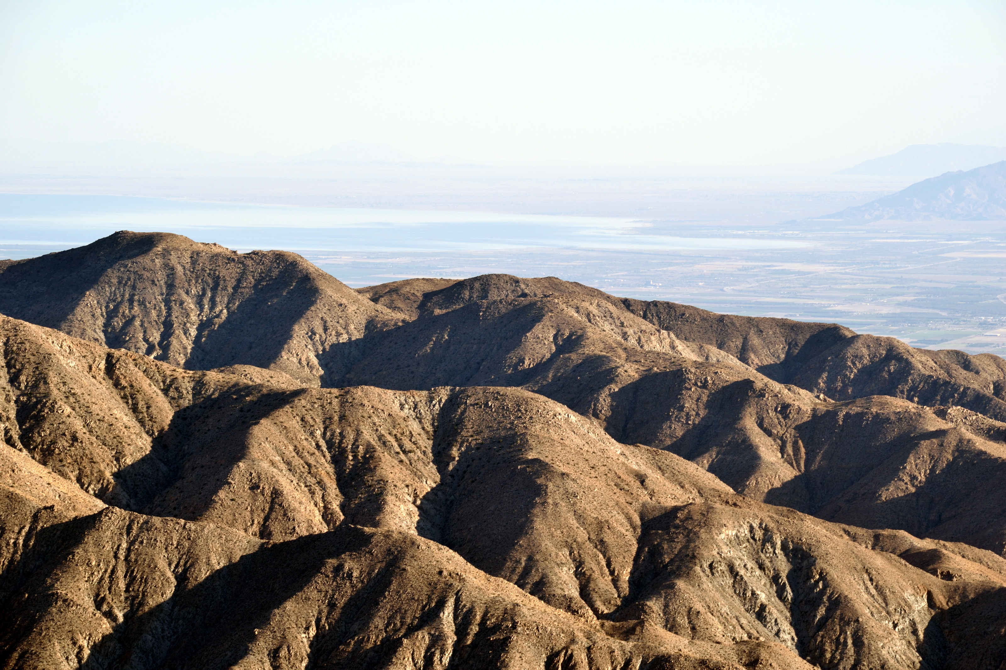 The Little San Bernardino Mountains from Above